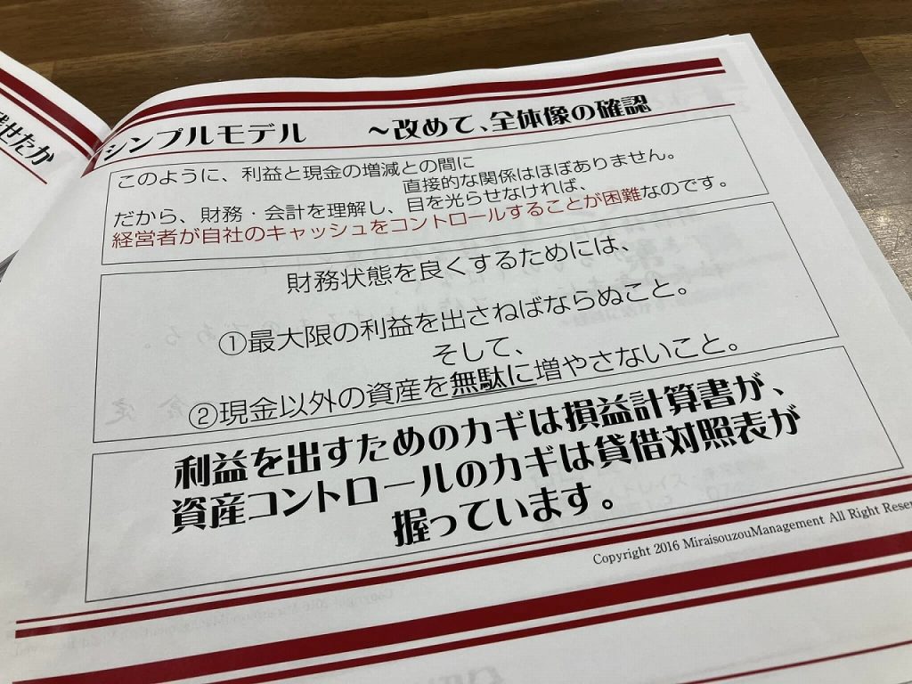 2024年6月　「財務セミナー第1講」（春日・若草ブロック主催）：経営に活かす財務の基本2